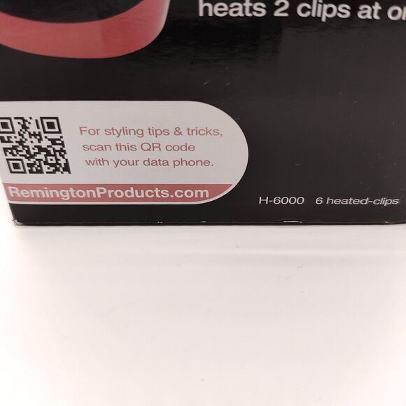Hot Clips - REMINGTON Boost My Curls Ceramic Clips 6 Heated Clips *NEW* - Picture 5 of 6